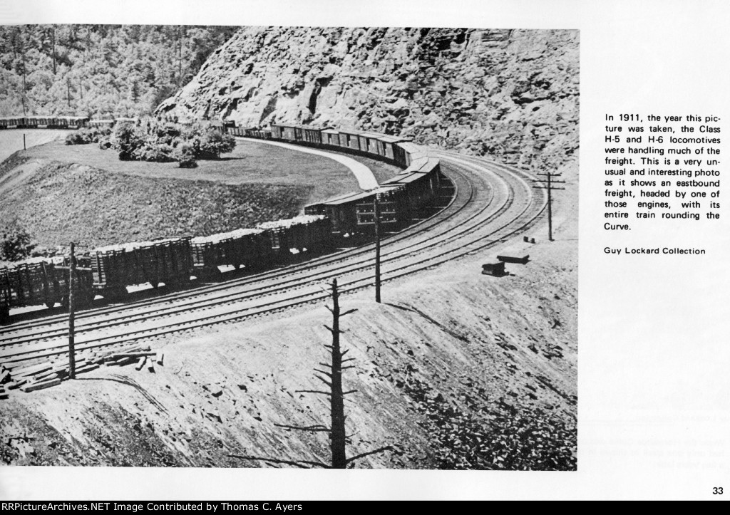 "World Famous Horseshoe Curve," Page 33, 1973